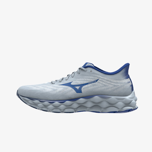 Sneakerek és cipők Mizuno Wave Sky 8 Plein Air/ Laser Blue/ Mugen Blu Fehér | J1GC240201