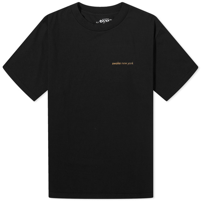 Póló Awake NY City T-Shirt Fekete | AWK-FW23-TS002-BLK