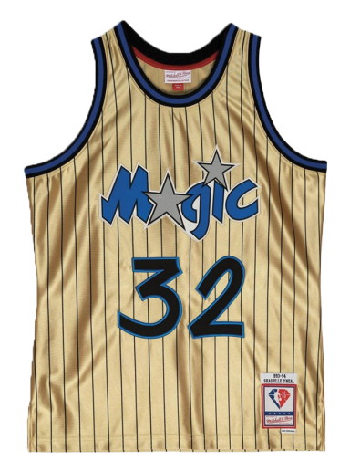 Orlando Magic Shaquille O'Neal 75th Gold Swingman Jersey