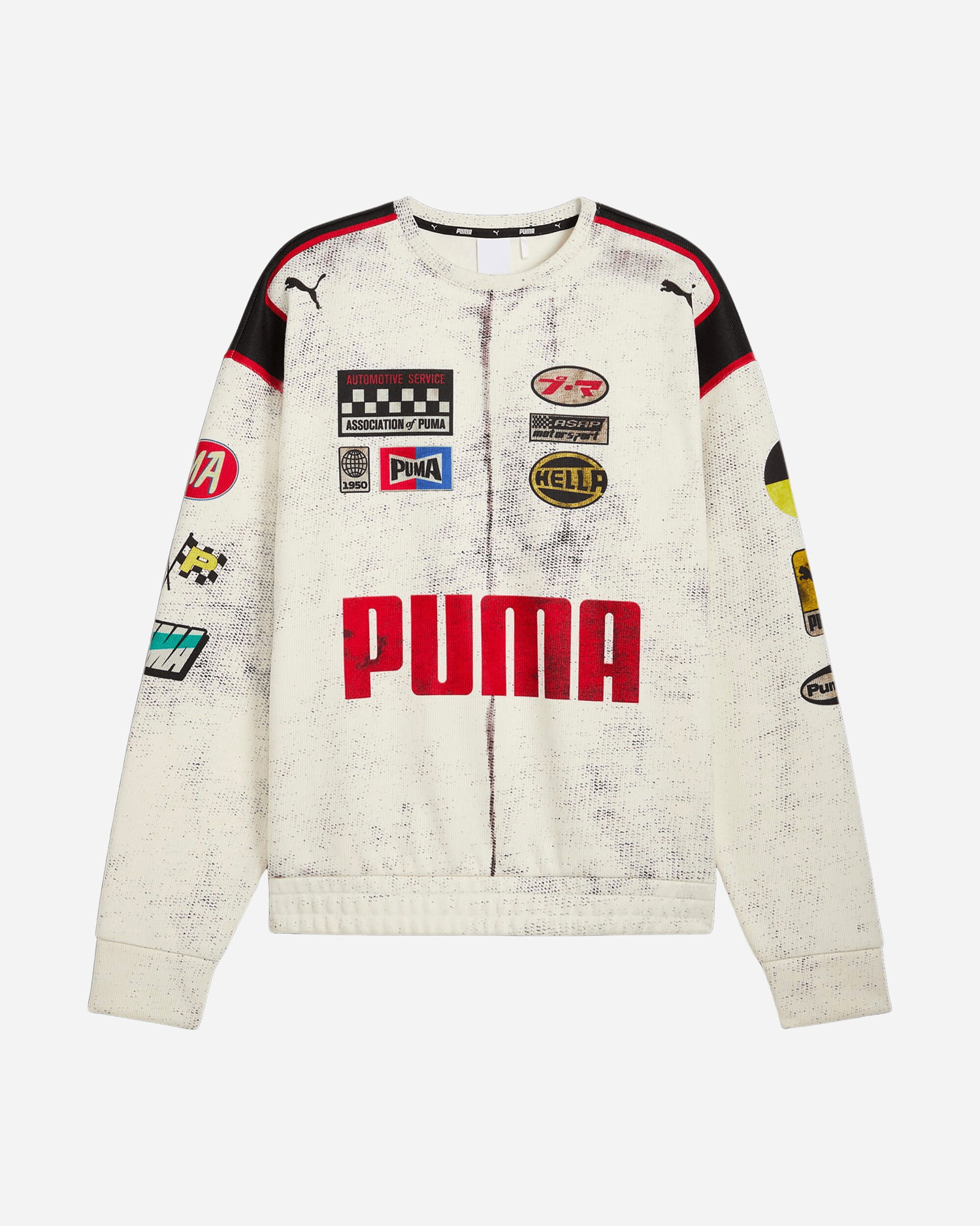 Sweatshirt Puma A$AP Rocky Crewneck Sweatshirt Warm White Fehér | 631042-65, 0