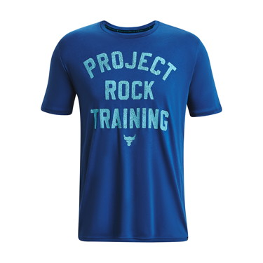 Póló Under Armour Project Rock Training Ss Blue Kék | 1376891-471, 0
