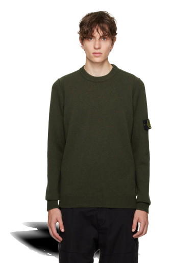 Pulóver Stone Island Crewneck Zöld | 7915508A3