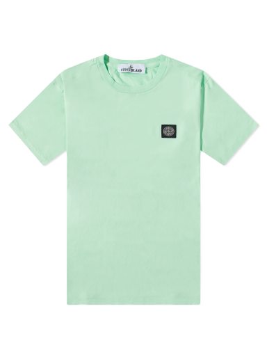 Póló Stone Island Patch T-Shirt Zöld | 7915241-V0052