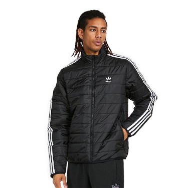Puff dzsekik adidas Originals Padded Stand Collar Puffer Jacket Fekete | HL9212, 0