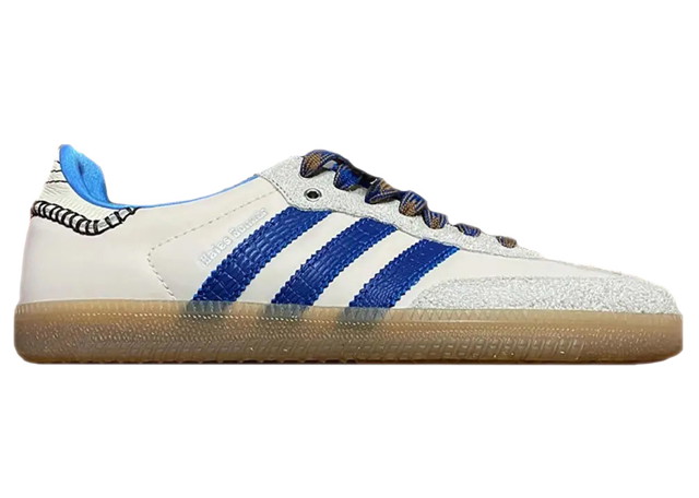 Sneakerek és cipők adidas Originals Samba Nylon Wales Bonner Wonder Clay Royal Sötétkék | IH7756