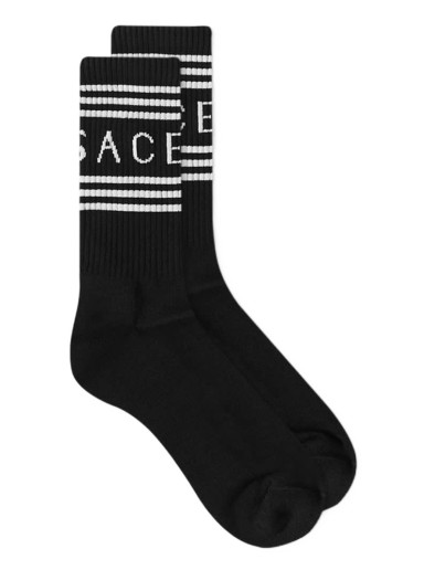 Zoknik és harisnyanadrágok Versace Sports Logo Sock Fekete | 1008835-1A06357-2B020