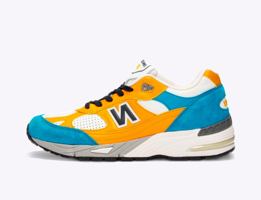 Sneakerek és cipők New Balance Sneakersnstuff x 991 "Blue/Yellow" Sárga | M991EF