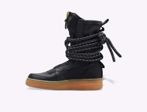 Sneakerek és cipők Nike SF Air Force 1 High ''Black Gum'' W Fekete | AA3965-001
