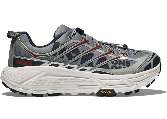 Ruházat Hoka One One Mafate Three2 Limestone Outer Space Szürke | 1141572-LOSP