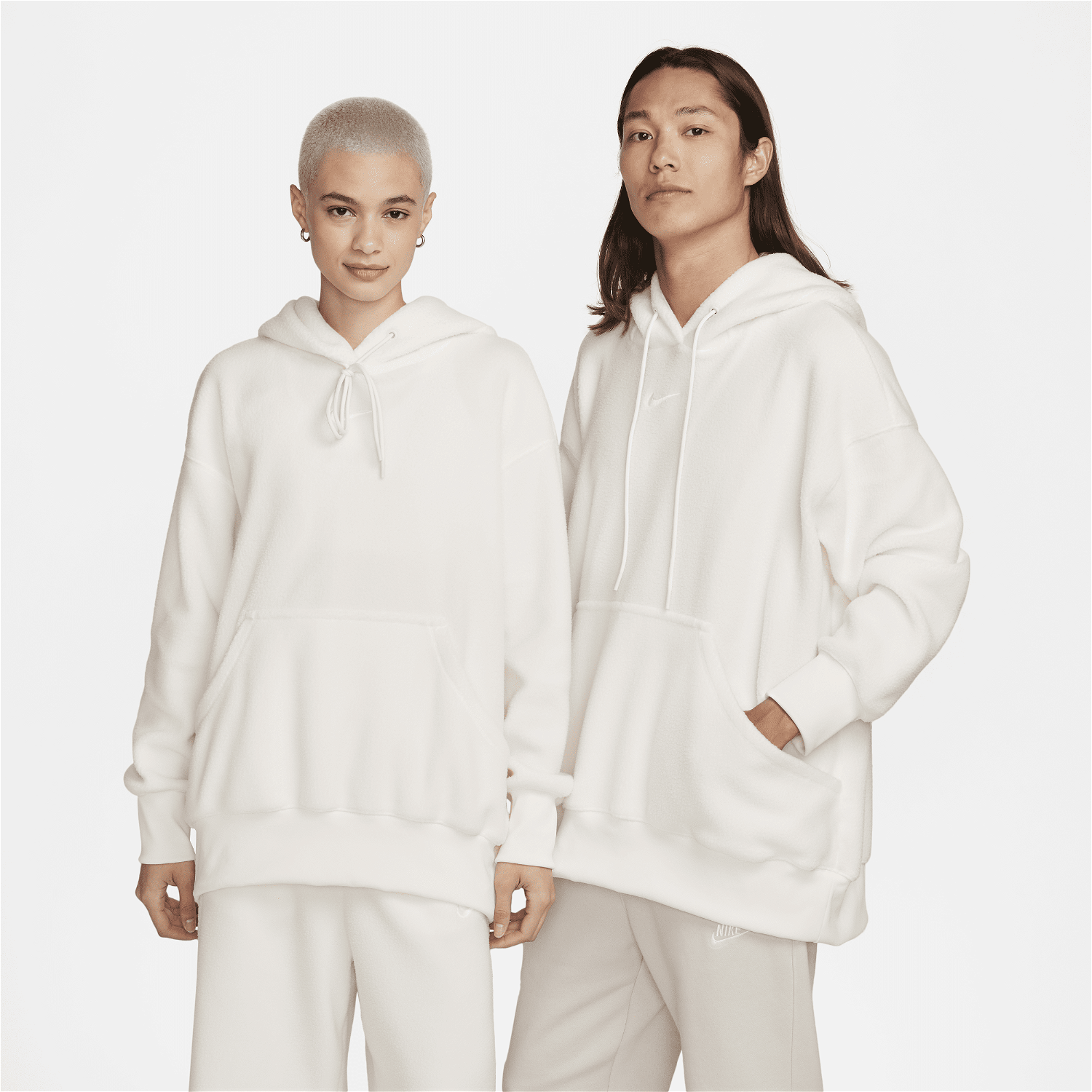 Sweatshirt Nike Sportswear Plush Fehér | DQ6840-133, 1