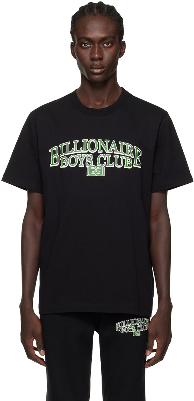 Póló BILLIONAIRE BOYS CLUB Scholar T-Shirt Fekete | B23445