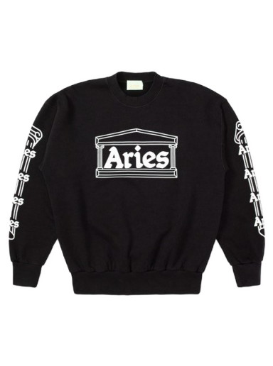 Sweatshirt Aries Column Sweatshirt Fekete | FTAR20001-BLK