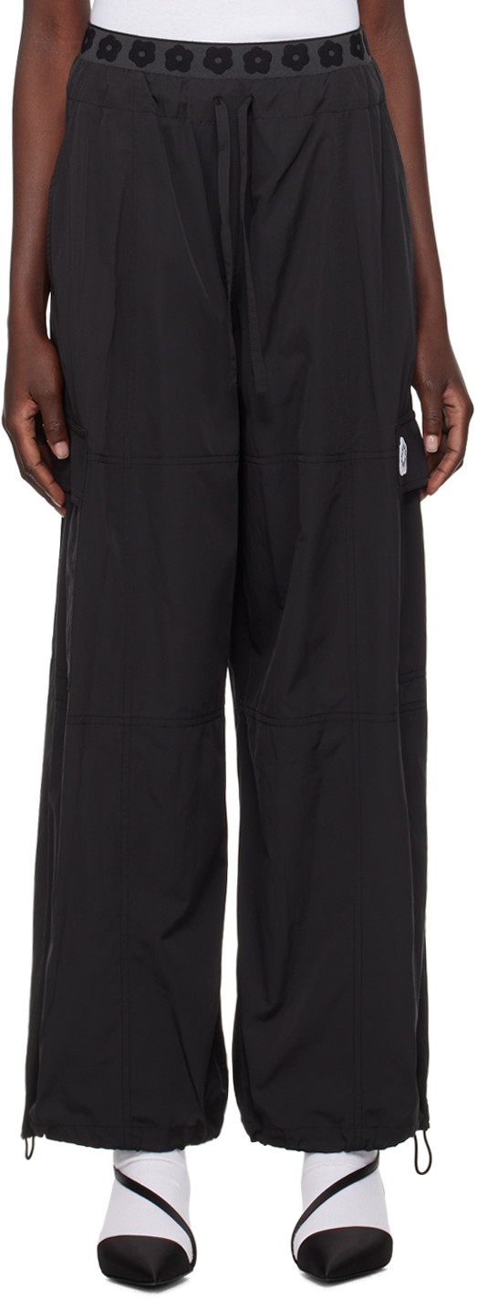 Nadrág KENZO Paris Paneled Trousers Fekete | FE52PA0829FI