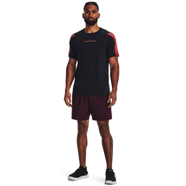 Póló Under Armour HG Armour Nov Fitted Tee Fekete | 1377160-003, 3