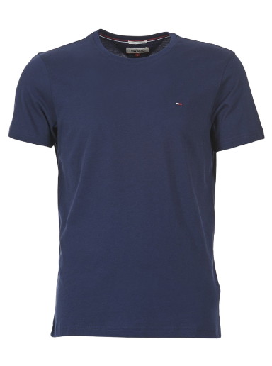 Póló Tommy Hilfiger OFLEKI T-SHIRT Sötétkék | DM0DM04411-002-NOOS