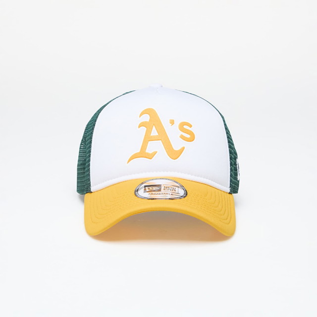 Kupakok New Era Cap 9FORTY AF Trucker MLB Logo Trucker Oakland Athletics A Gold/ Dark Green Fehér | 60503529