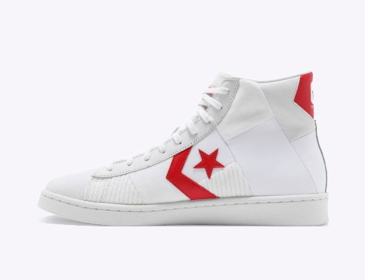 Sneakerek és cipők Converse Pro Leather High "Summer Drip - White University Red" Fehér | 170900C