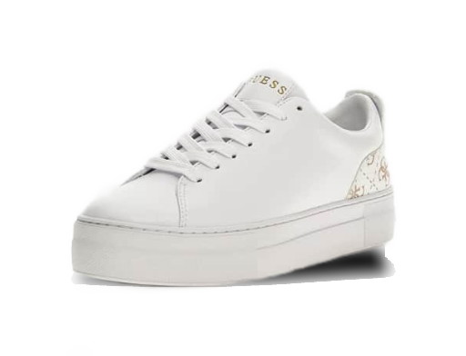 Sneakerek és cipők GUESS Gianele 4G Logo Sneakers Fehér | FL7GNLELE12