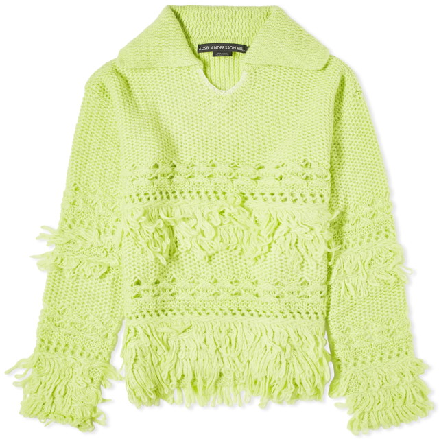 Pulóver Andersson Bell Loches Polo Sweater "Lime" Zöld | ATB1022U-LIME