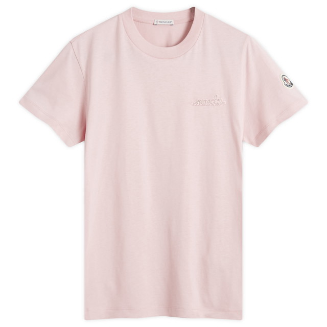 Póló Moncler T-Shirt Rózsaszín | 8C000-13-89AIJ-52B