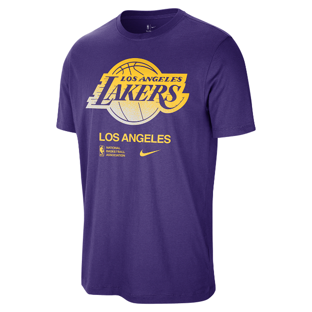 Póló Nike NBA Los Angeles Lakers Courtside Orgona | HF0878-504