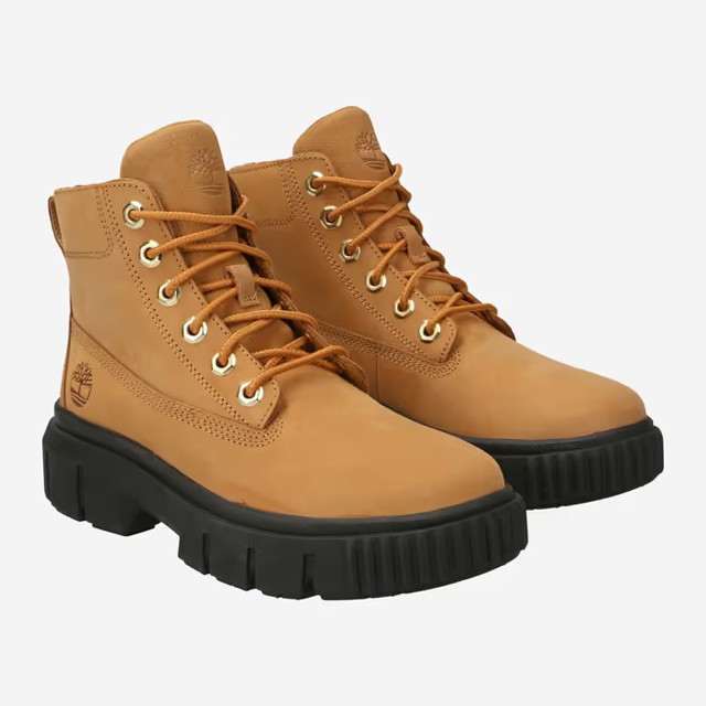 Sneakerek és cipők Timberland Greyfield Leather Boot 38,5 Barna | A5RP4-WHE