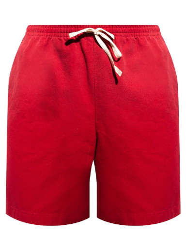 Rövidnadrág Gucci Ciel de Nuit Animal Taped Cotton Shorts 
Piros | 659825 ZAGP4 6529