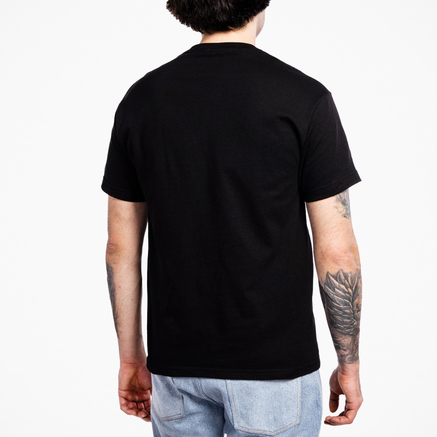 Póló Pleasures Stretch T-Shirt Fekete | P21W044-BLACK, 1