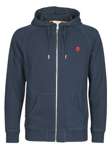 Sweatshirt Timberland E-R Basic Reg Zip Hoodie Sötétkék | TB0A2BNB-433