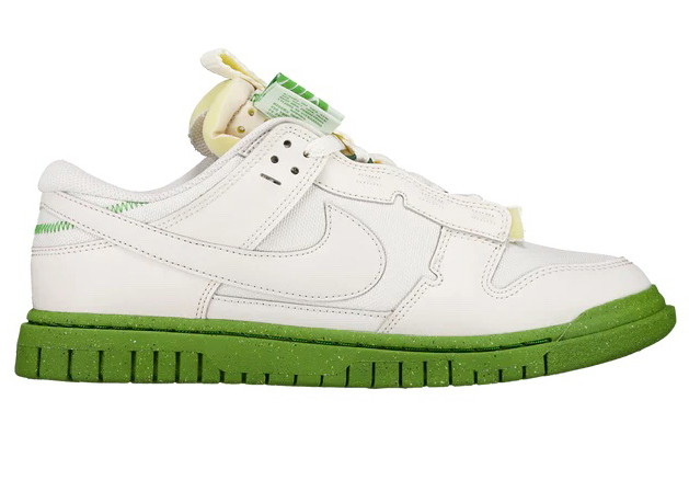 Sneakerek és cipők Nike Dunk Low Jumbo Phantom Chlorophyll Fehér | FJ4192-001