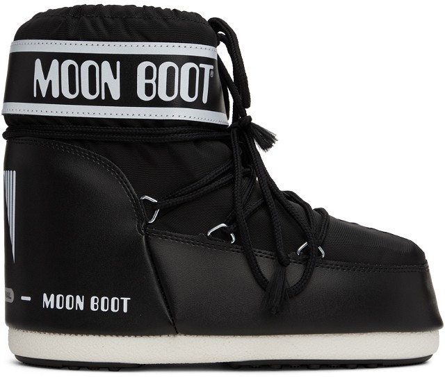 Sneakerek és cipők Moon Boot Black Icon Boots Fekete | 14093400