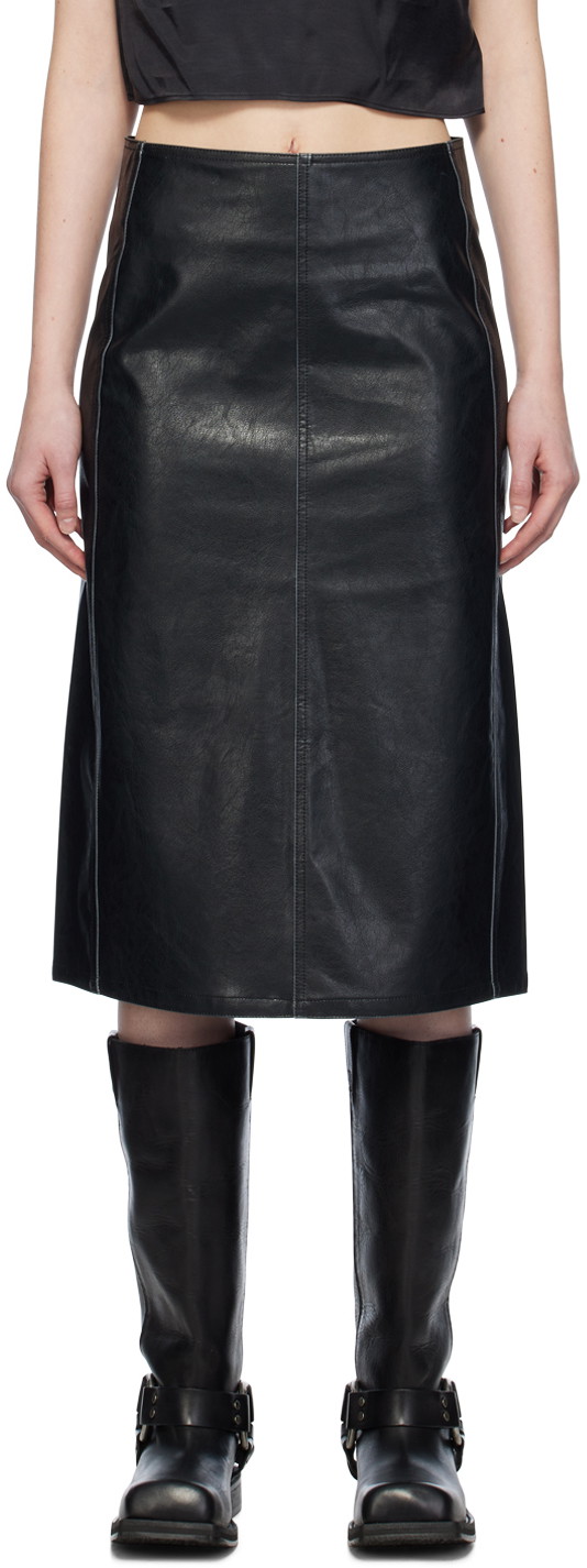 Szoknya Diesel O-Taten Midi Skirt Fekete | A12212 0CKAL