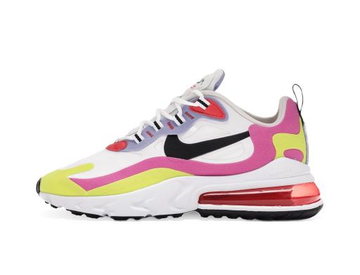 Sneakerek és cipők Nike Air Max 270 React White Pink Yellow W Rózsaszín | CZ9351-100