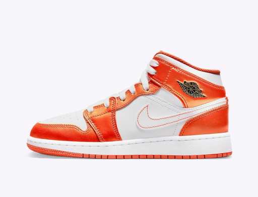 Sneakerek és cipők Jordan Air Jordan 1 Mid "Metallic Orange" GS 
Narancssárga | DM4228-800