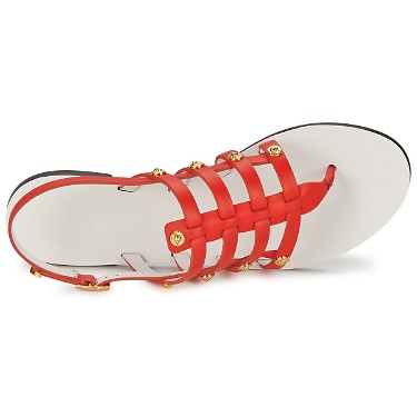 Sneakerek és cipők Versace Sandals 
Piros | DSL944C-K6MO-SCARLET-ORO, 5