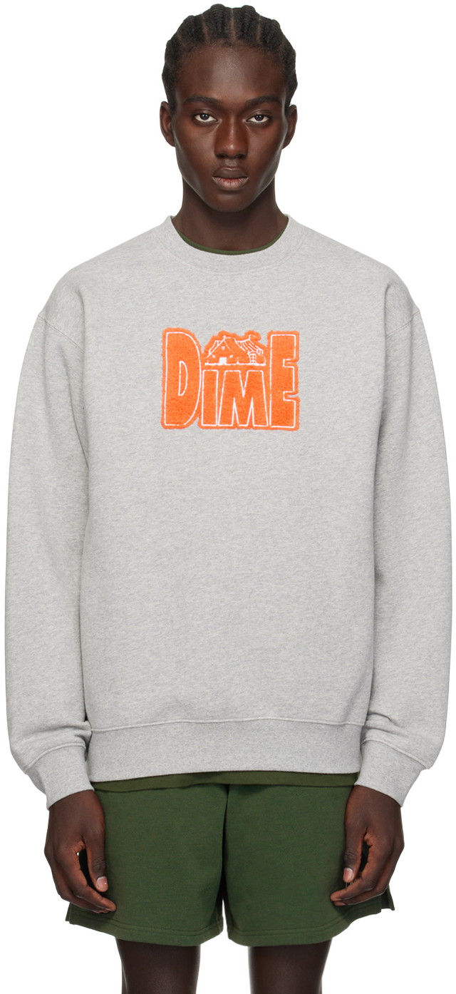 Sweatshirt Dime Club Sweatshirt Szürke | DIMEHO2317GRY