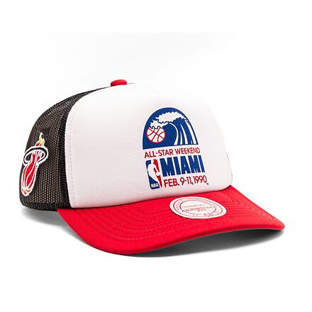 Kupakok Mitchell & Ness NBA Party Time Trucker Snapback Hwc Miami Heat White 
Piros | HHSS5140-MHEYYPPPWHIT