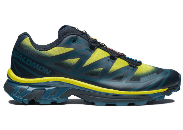 Sneakerek és cipők Salomon XT-6 Skyline Carbon Sunny Lime Zöld | L47440400