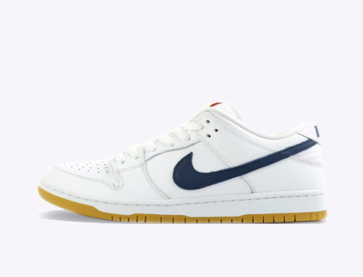 Sneakerek és cipők Nike SB Dunk Low Pro ISO SB "Orange Label - White Navy" Fehér | CZ2249-100