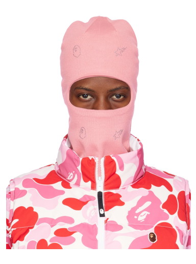 Sapkák és kalapok BAPE Crystal Stone Balaclava Rózsaszín | 001GDJ802001L