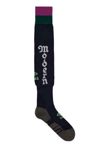 Zoknik és harisnyanadrágok Aries x Umbro Early Modern Rugby Socks Sötétkék | UBAR00010 Nav