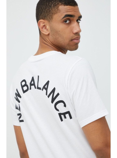 Póló New Balance Classic Arch Tee Fehér | MT11985WT