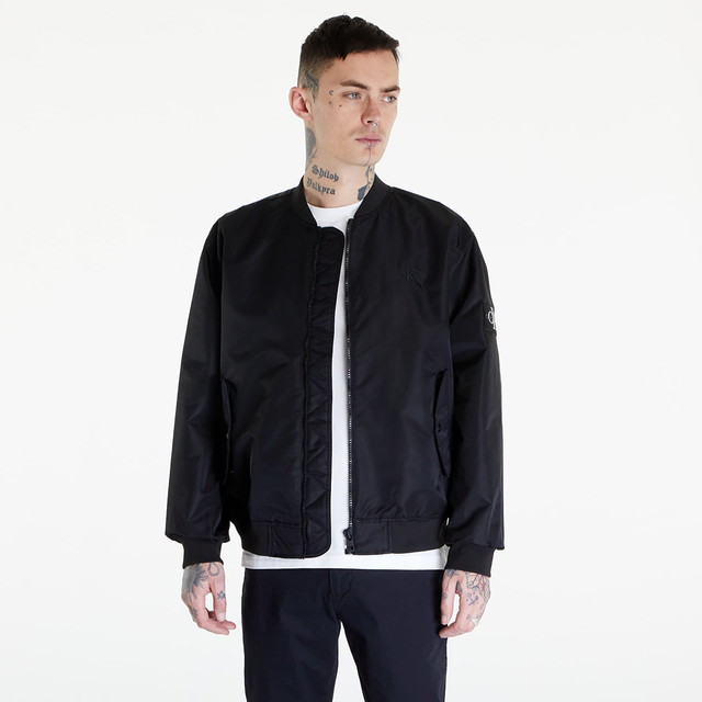 Bomber dzsekik CALVIN KLEIN Bomber Jacket Black Fekete | J30J325110 BEH