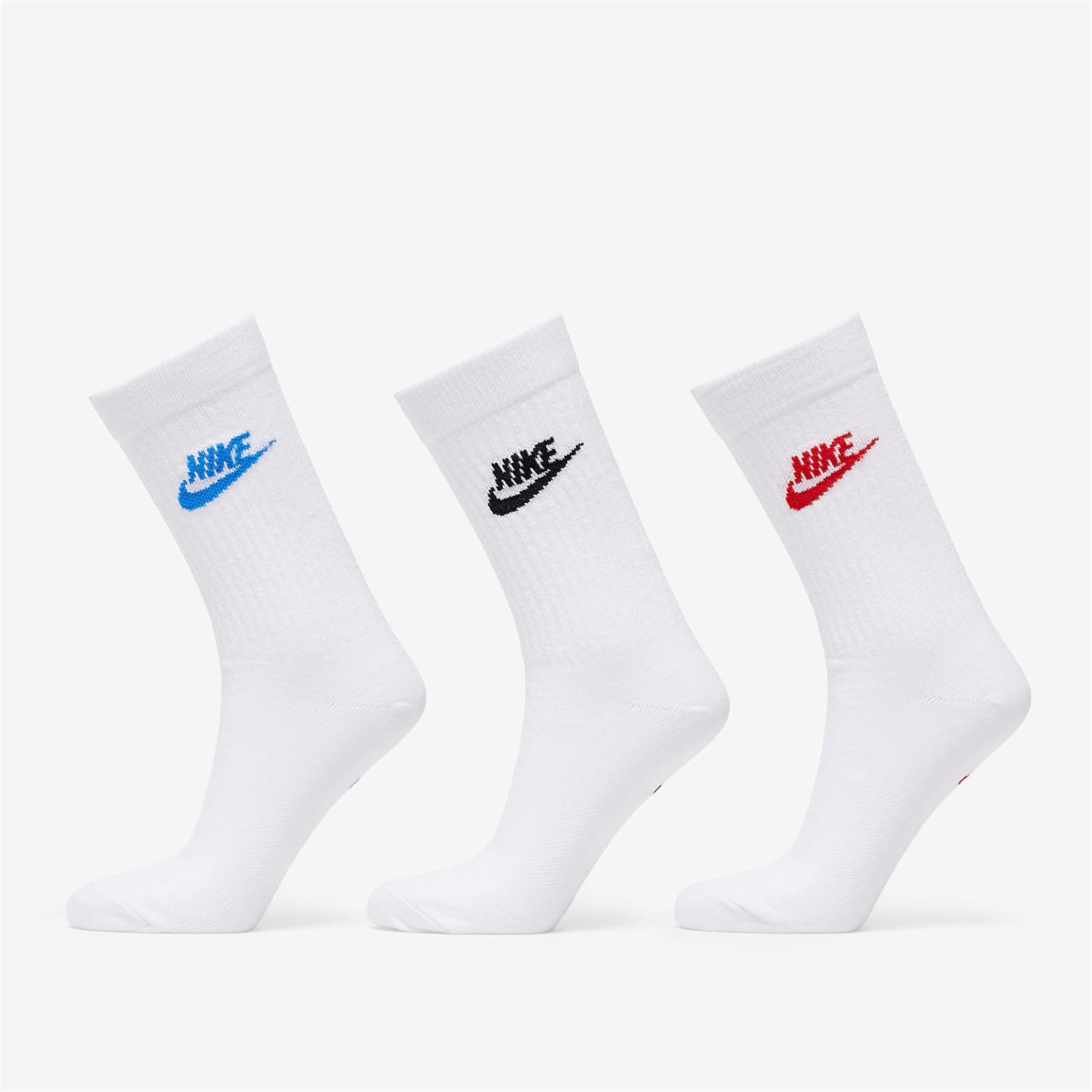 Fehérnemű és zoknik Nike Everyday Essential Crew Socks 3-Pack Fehér | DX5025-911, 0