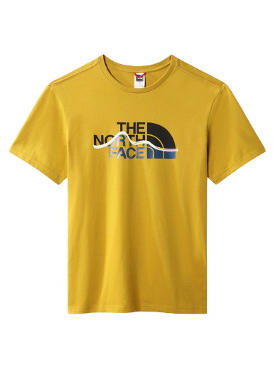 Póló The North Face Mountain Line T-shirt Sárga | NF0A7X1N76S