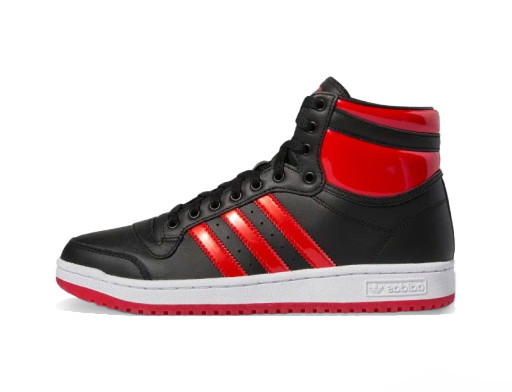 Sneakerek és cipők adidas Originals Top Ten Hi Core Black Vivid Red Patent Zöld | GW1615