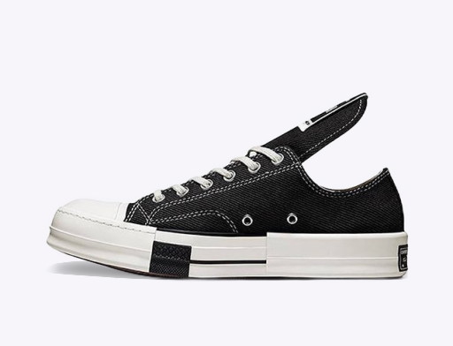 Sneakerek és cipők Converse Rick Owens x DRKSHDW DRKSTAR Chuck 70 Low "Black" Fekete | 172347C