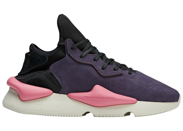 Sneakerek és cipők Y-3 Y-3 Kaiwa Noble Purple Black Off White Fekete | IG0811