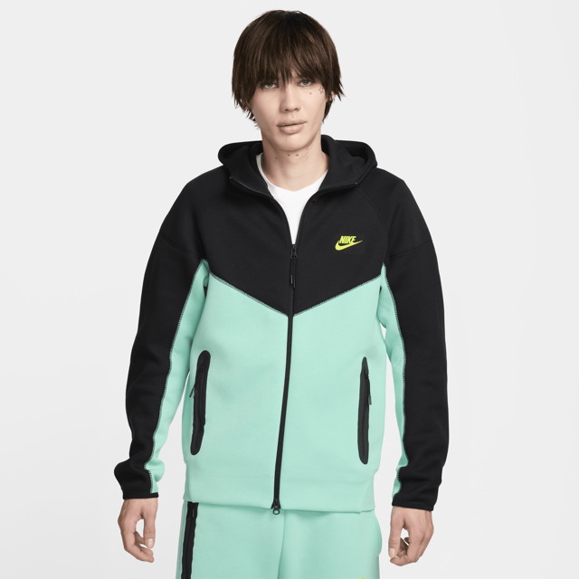 Sweatshirt Nike Sportswear Tech Fleece Windrunner Zöld | HF4432-349