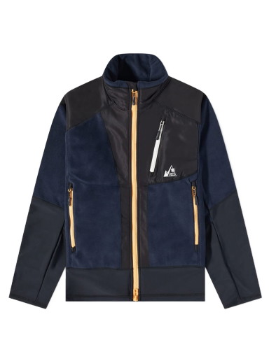 Dzsekik Snow Peak Mountain Of Moods x Fleece Hybrid Jacket Sötétkék | MM4210-SW01-NV